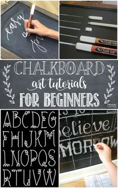 chalkboard art projects for beginners