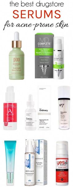 Looking for the best drugstore serum for acne prone skin? These affordable skin-smoothing serums will give you bright and clear, even-toned skin you want without breaking the bank! Skincare Routine Acne, Skincare Routine For Acne, Drugstore Skincare Routine, Skin Care Routine 30s, Acne Skincare Routine, Bath And Body Care, Skin Serum