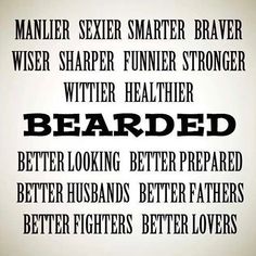 Pretty much better at everything! Grow a beard and get the respect you deserve! Everybody respects a bearded brother! Beard on and tame that man mane with the best beard care products on the market. Your face will thank you.  #livefree #letyourrazorrust #bearded #scentofthemonth #beard #beards #badassbeards #beardkit #ultimatebeardbox #beardedbrotherhood #beardvitamin #beardedbrothers #beardon #highwestbeard #hwb #mustachewax #beardoil #beardbalm #facefur #facialhair #beardedvillains #beardcare Beard Kit