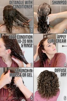 Curly Hair Care Routine, Curly Hair Inspiration, Curly Hair Routine, Hair Routine, Curly Hair Care, Hair Curly, Curly Hair Tips