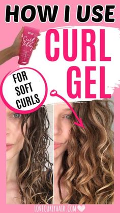 Gel For Curly Hair, Curl Gel, Gel Curly Hair, Cantu Hair Products, Wavy Hair Tips, Frizzy Curly Hair, Curly Hair Problems, Curly Girl Method, Wavy Curly Hair