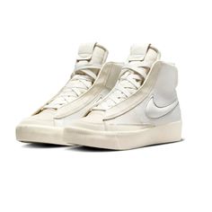 New With Box (Missing Lid) Nike Blazer Mid Beige, Nike Blazers Beige, Nike Blazer Mid Victory, Size 11 Women Shoes, Nike Blazer Mid, Nike Blazers Mid, Nike Accessories, Blazer Designs, Blazer Mid