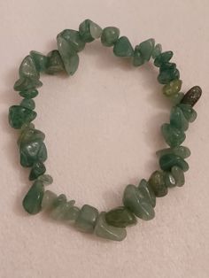 Natural Stone Stretch Bracelet Casual Aventurine Jewelry For Gifts, Casual Adjustable Aventurine Bracelets, Green Aventurine, Stretch Bracelet, Stretch Bracelets, Natural Stone, Natural Stones, Bracelet, Stone