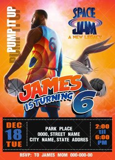 a flyer for an upcoming basketball game with a man holding a ball and two birds flying around