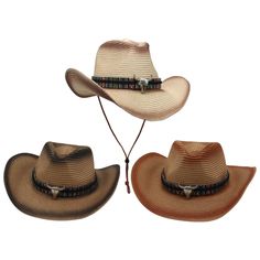 Store Home | Home & Garden | Clothing, Shoes & Accessories | Musical Instruments & Gear| Consumer Electronics | eBay Motors | Computers/Tablets & Networking Fashionable Western Cowboy Hat Sunshade Hat Shapeable for Adults Holiday Description: Cowboy Hat: Western Style Cow Girl/Boy Hat is perfect for cosplay or a cowboy themed birthday party. Material: Constructed of paper straw, it is lightweight and breathable for spring, summer or generally warm weather. Features: Breathable, moisture wicking, Cowboy Themed Birthday Party, Hat Western, Western Theme Party, Western Cowboy Hats, Sun Protection Hat, Boy Hat, Cow Girl, Cowgirl Hats, Themed Birthday Party