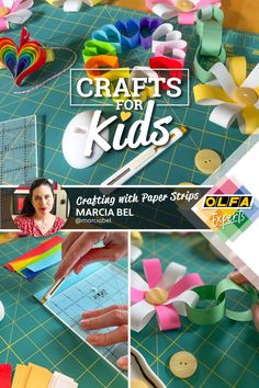 crafts for kids making with paper strips