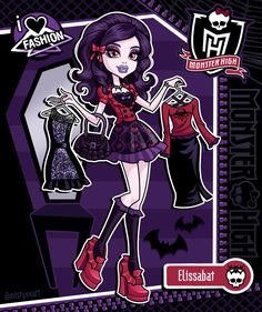 an image of a cartoon character wearing goth clothes