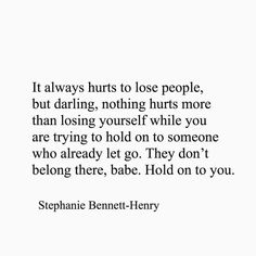 a quote from stephanie bennett - henry about people