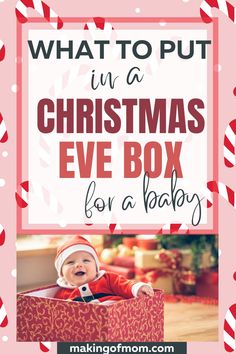 Baby's first Christmas is such a beautiful time to make memories and start traditions with your growing family. The Christmas Eve box is a fun one that you can start now - whether you've got a newborn, baby, toddler or big kid! Make Memories, Christmas Eve Box, Growing Family, Start Now, Babies First Christmas, Big Kid, Christmas Is