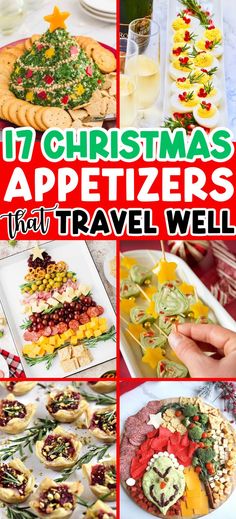 twelve christmas appetizers for travel well