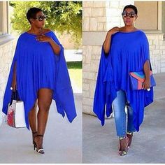 Shift Dress Styles, Summer Blues, Fashionista Art, Poncho Tops, Poncho Style, Outfit Design, Summer Instagram, Plus Size Fashion For Women, Model Beauty