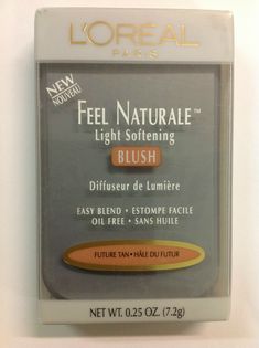 L'OREAL FEEL NATURALE LIGHT SOFTENING POWDER BLUSH FUTURE TAN NEW. NEW ,NEVER USED AND NEVER TESTED. FUTURE TAN  . FULL SIZE (SIZE 0.25 OZ/7.2g) EASY BLEND//OIL FREE.(THE FINER THE POWDER,THE MORE NATURAL-LOOKING THE BLUSH.THAT'S THE SECRET OF LOREAL FEEL NATURALE POWDER BLUSH.) EXACT ITEM IN PHOTOS (PLEASE SEE PHOTOS). 100% SATISFACTION. PLEASE SEE MY OTHER ITEMS. THANK YOU. Powder Blush, L Oreal, New New, Oil Blend, Oil Free, Straight Hairstyles, The Secret, Health And Beauty, Blush