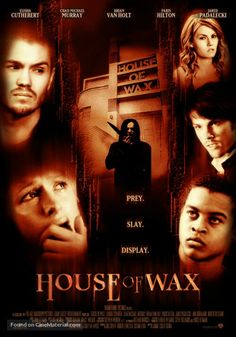 the poster for house of wax