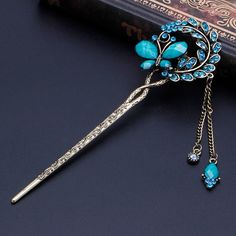 Item Type: Hair Pin Material: Zinc Alloy, Rhinestones Size: 11 x 4.5 cm Weight: 40 g Features: Hair Jewelry, Hair Accessories, Fashion Hair Jewelry, Hair Pin, Rhinestone Hair Pin Metal Hair Accessories, Pelo Anime, Headpiece Diy, Vintage Wedding Hair, Rhinestone Hair Pin, Hair Accessories Clips, Rhinestone Hair, Estilo Punk, Hair Stick