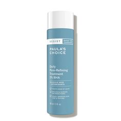 Refine pores and improve your skin's overall health with a single liquid exfoliant. Paula's Choice RESIST Daily Pore-Refining Treatment 2% BHA does exactly as the product name states-it minimizes and unclogs pores while dramatically improving your skin's texture through smoothing away fine lines, wrinkles and diminishing breakouts. Its one-of-a-kind formula zeros in on your major skin concerns and gently penetrates the surface to clarify and renew. Key Ingredients:Salicylic Acid (BHA): penetrate Lancer Skincare, Liquid Exfoliant, Face Scrubs, Exfoliating Face Wash, Smaller Pores, Anti Redness, Paula's Choice, Pca Skin, Exfoliating Cleanser