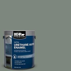 the behr ultra stain - blocking paint and primer in one is dark brown