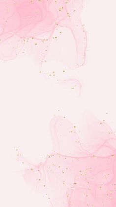 an abstract pink and gold background with lots of glitter on the bottom half of it