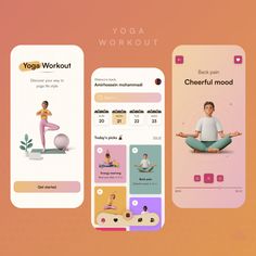 Yoga Workout 🧘 by AmirHossein Ui Designer on Dribbble