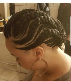 Cornrow Updo Hairstyles, Name Crochet, Flat Twist Hairstyles, Two Braid Hairstyles, Natural Hair Twists, African Hair