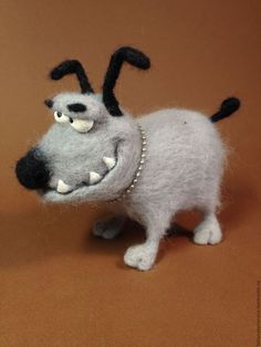 an image of a stuffed animal that looks like a dog