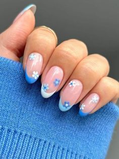 Spring Acrylic Nails, Tree Nails, Cute Simple Nails, Simple Gel Nails, Summery Nails, Her Nails, Cute Gel Nails, Short Acrylic Nails Designs, Pink Nail