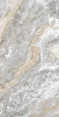 an abstract marble pattern with white and beige colors on the surface is shown in this image