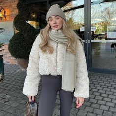 Zara Cropped Faux Shearling Puffer Jacket In Cream White! New With Tags!! Super Soft Teddy Material, Cropped Boxy Fit! As Seen On Many Bloggers And Sold Out! Size Xs But Can Fit S As Well! Cropped Sherpa Jacket Outfit, Cropped Teddy Jacket Outfit, Pink Coat Zara, Short Jacket Outfit, Teddy Jacket Outfit, Sherpa Jacket Outfit, Black Teddy Coat, Cropped Jacket Outfit, Zara Faux Fur Coat