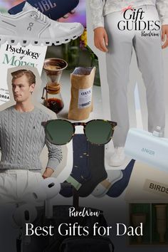 men's clothing and accessories are featured in this ad