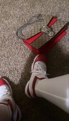 Outfits With Cherry Red 11s, Cherry Red Shoes, Gucci Cherry Bag, Red Aesthetic Gucci, Shoe Pics, Gucci Bags Handbags Red, Anuel Aa Wallpaper, Kylie Jenner Look