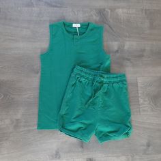 Nwt Emerald Button Tank + Retro Terry Trackies, Size 12-14. Runs Closer To 12 Imo. #Nwt #Fin&Vince #Tank #Retro Casual Green Playwear Sets, Green Casual Playwear Sets, Nike Sweatsuit, Mickey Mouse Outfit, Mouse Outfit, Stripe Outfits, Boys Stripes, Jogging Suit