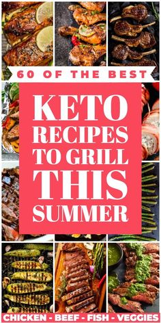 the keto recipes to grill this summer