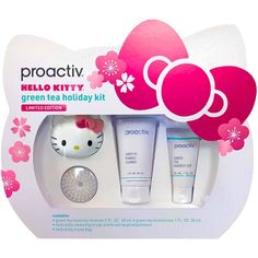 New In Box! Kawaii Skincare, Hello Kitty Skincare, Aesthetic Cinnamoroll, Green Tea Moisturizer, Hello Kitty Merchandise, Hello Kitty Makeup, Hello Kitty Rooms, Hello Kitty Aesthetic, Care Box