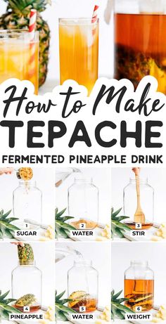 how to make tepacche for pineapple drink