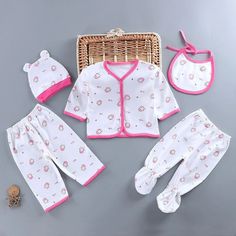 Newborn Cotton Five Piece Set Wholesale Baby Clothes Manufacturers – PrettyKid Cotton Cartoon Print Long Sleeve Set, Cotton Long Sleeve Cartoon Print Set, Cotton Long Sleeve Set With Cartoon Print, Spring Cotton Sets With Long Sleeve, Spring Cotton Long Sleeve Sets, Spring Long Sleeve Cotton Sets, Family Matching Long Sleeve Sets For Summer, Summer Family Matching Long Sleeve Sets, White Sets With Cartoon Print For Spring