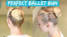 Perfect Ballet Bun, Ballet Hairstyles, Cute Imagines, Ballet Bun, Twist Bun, Bun Tutorial, Dance Tips, French Twist, Twist Hairstyles