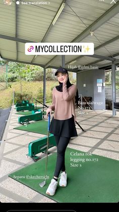 Hijabi Golf Outfit, Outfit Gym Cewek, Hijab Golf Outfit, Modest Golf Outfit, Ootd Badminton Hijab, Outfit Golf Women Hijab, Badminton Outfit Women Hijab, Hijabi Tennis Outfit, Modest Golf Outfits Women