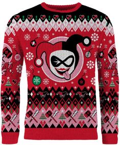 The name may suggest that �will be a gift you�d rather spend this season away from your loved ones, but you can�t deny that the Christmas Sweater is the ideal Christmas. It�s the perfect gifts. It�s no surprise that you wants to keep it all to himself! One thing you are willing to share though [...] Harley Quinn Christmas, Batman Gifts, Office Christmas Party, Christmas Sweaters For Women, Christmas Jumper, Sweater Collection, Unique Prints, Personal Taste, Comfy Sweaters