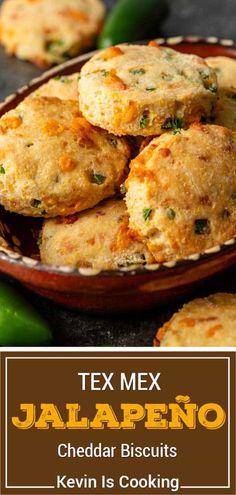 the recipe for tex mex jalapeno cheddar biscuits