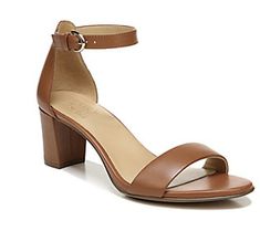 Anchored by a comfortable ankle strap, the Vera block heel sandal offers a striking silhouette and an insole that keeps feet feeling great all day. From Naturalizer. Stiletto Sandals, Bird Of Paradise, Heel Sandal, Heels Sandals, Dress Sandals, Block Heels Sandal, Ankle Strap Sandals, High Heel Sandals, Feeling Great