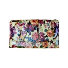 Floral Flap Over Snap Wallet Pink Rectangular Wallets For Spring, Multicolor Wallet As Spring Gift, Multicolor Wallet For Spring Gift, Trendy Spring Wallets Perfect For Gifts, Elegant Spring Clutch Wallet, Elegant Clutch Wallet For Spring, Spring Clutch Wallet For Daily Use, Trendy Wallets For Daily Use In Spring, Kipling Wallet