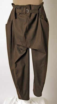 Vivienne Westwood - Trousers 1970s. The Metropolitan Museum Of Art Hanging Pants, Quality Rings, Jogging Outfit, Trousers Details, Moda Vintage, Metropolitan Museum Of Art, Metropolitan Museum, Mens Street Style, Museum Of Art