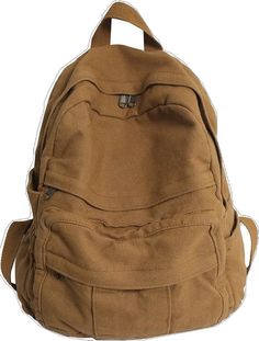 brown aesthetic backpack boogzel clothing Casual Brown Backpack For Study, Brown Canvas School Backpack, Aesthetic Store, Indie Aesthetic Outfits, Canvas Aesthetic, Girl Aesthetics, Aesthetic Backpack, Egirl Clothes, Aesthetic Stores