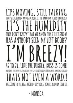 a black and white poster with the words i'm brezy