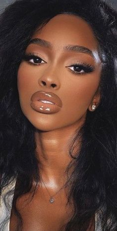 Deep Eyes, No Make Up Make Up Look, Mekap Mata, Brown Girls Makeup, Prom Makeup Looks, Makeup For Black Skin, Brown Skin Makeup, Smink Inspiration, Glam Makeup Look