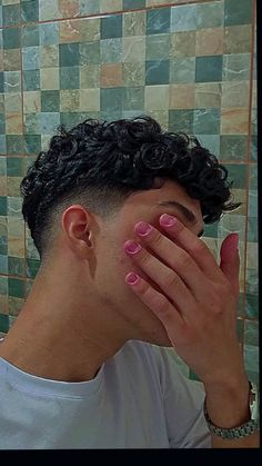 Short Curly Guy Haircuts, Hairstyle For Curly Wavy Hair, Curly Hair Guys Haircuts, Fade Haircut Wavy Hair, Curly Hairstyles Square Face, Mid Fade Curly Hair Men, Curly Drop Fade, Curly Top Fade, Haïr Cut For Curly Hair