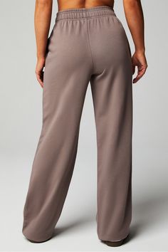 Year Round Terry Wide Leg Pant Fabletics Desert Shadows female Activewear >> Womens >> Bottoms >> Pants & Joggers >> Lounge Pants Year Round Terry regular Lounge External Pocket Stylish Workout Clothes, Female Activewear, Stylish Activewear, Women's Sportswear, Wide Leg Sweatpants, Women's Workout, Yoga Shop, Womens Workout Outfits, French Terry Fabric