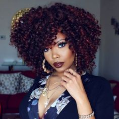 Burgundy Red Mixed Curly Afro Wig Short Kinky Curly Wigs for Black Women Afrocentric Hairstyles, Curly Wigs For Black Women, Curly Afro Wig, Afro Wig, Curly Crochet Hair Styles, Evening Hairstyles, Red Curly Hair, Beautiful Black Hair, Curly Bob Wigs