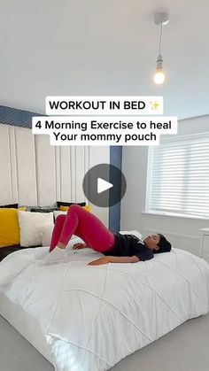 124K views · 3.9K reactions | Start your day right every morning with these 4 simple exercises you can do in bed to strengthen your core and heal that mommy tummy. 

You don’t need any equipment, just a few minutes each morning! 

These moves are designed to reconnect and engage your deep core muscles, perfect for a gentle start to your recovery journey.

SAVE FOR YOUR MORNING ROUTINE ✨
.

⬇️
Follow @eva_elehand  for daily workouts motivation ✨
.
.
.
.
.
.
.
.
#CoreRecovery #MommyTummyHealing #DiastasisRectiExercises #PostpartumRecovery #HealingAfterBaby #MomLifeFitness #CoreStrengthening #DailyCoreRoutine #BedExercises #PostpartumJourney #PostpartumCore #ReconnectWithYourCore #BusyMomFitness #MindfulMovement #SimpleMorningRoutine #HealingYourCore #MomStrong #CoreStability #PostBabyBody #R