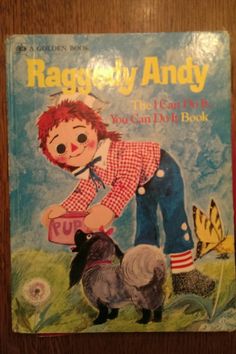 the children's book raggy andy is about to be picked up by someone