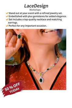 – This bridal a plus cubic zirconia gemstone necklace set is perfect for adding elegance to any bridal ensemble. – Made with high-quality materials, this set includes a stunning necklace and matching earrings for a complete look. – Perfect for pageant, bridal, bridesmaid, prom, quinceañera or special occasion. The Dazzling, Bridal Jewelry Set, Plants Indoor